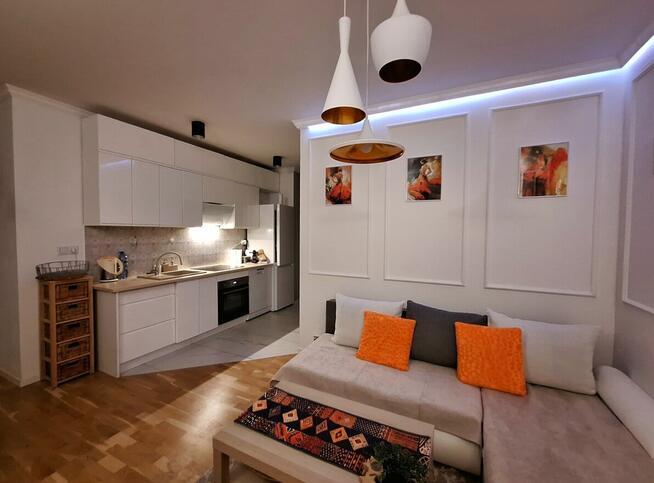 Nowe, urządzone 3 pokoje 50 m² Taras 8 m² Garaż - Białołęka