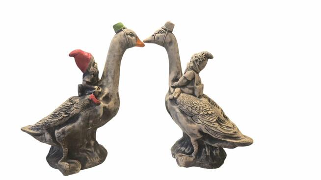 kogut gipsowy kogucik wielkanocny królik baranek wielkanocny