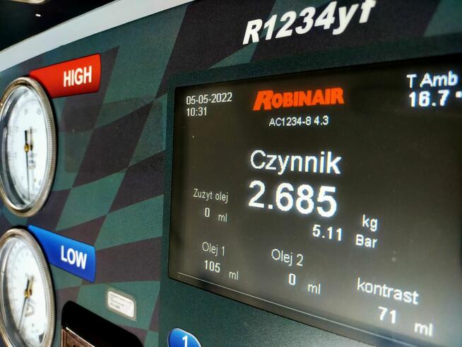 Acs 563 Bosch stacja klimatyzacji do pojazdów elektrycznych