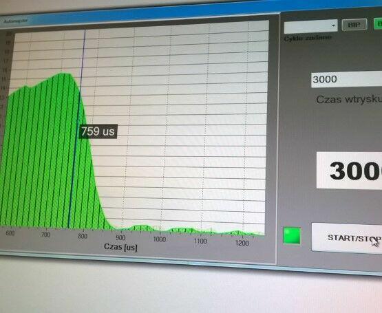 Cam-box tester pompowtryskiwacza Cam-box test mechanika