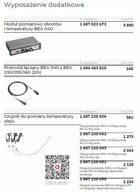 BEA 550 uni otto 15000 pln brutto zestaw