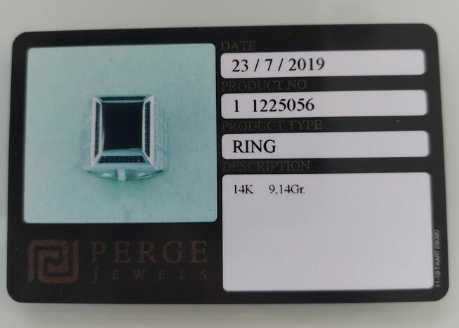 Sprzedam Sygnet z białego złota.