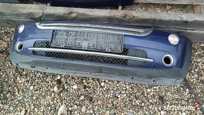 Zderzak przedni przód Mini Cooper R50 Black Eye Purple