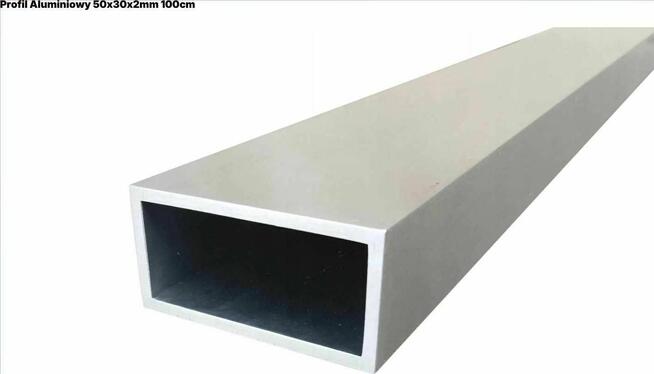 Profil Aluminiowy 50x30x2mm Nowy (80 szt x 4 mb)