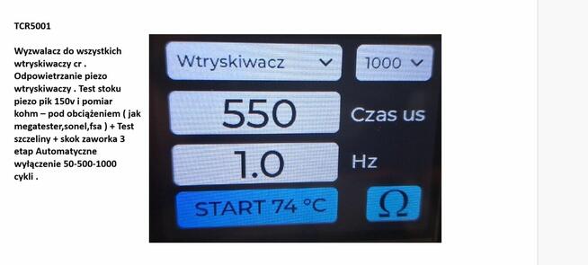 Tcr5001 wyzwalacz i tester cewki VDo 145v pik