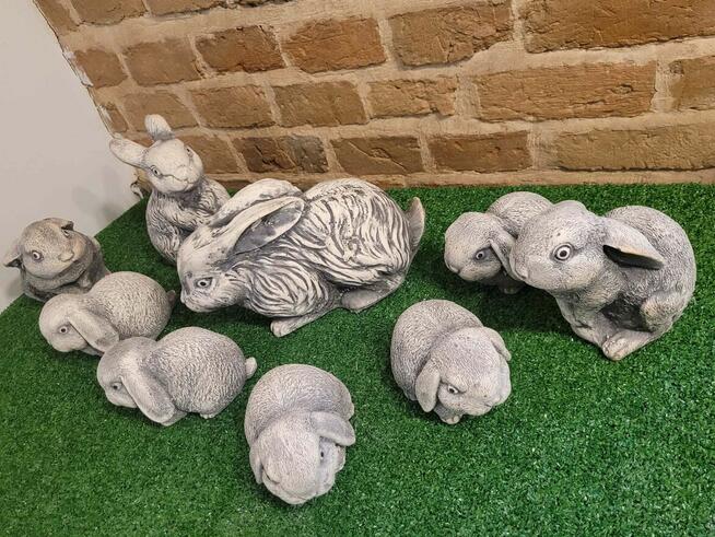 kogut gipsowy kogucik wielkanocny królik baranek wielkanocny