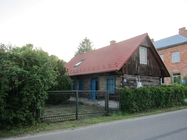 chata wiejska z bali siedlisko odnowiona