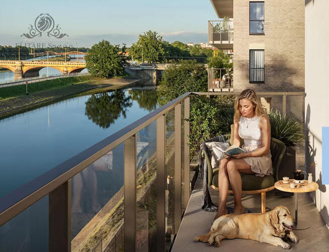 Apartament 107,79m2, 5 pokojowe z balkonem 23,82m2/Reymonta, Wrocław