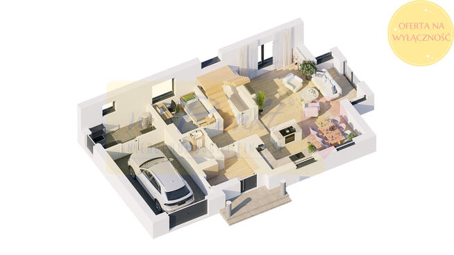 Modrzewie, nowy dom wolnostojący TYLKO 6 000/mkw