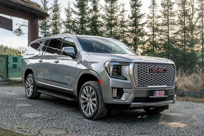 GMC Yukon XL Denali 6.2 V8 426KM Jak NOWY Bogata opcja 7osob FV Bezwypadkowy