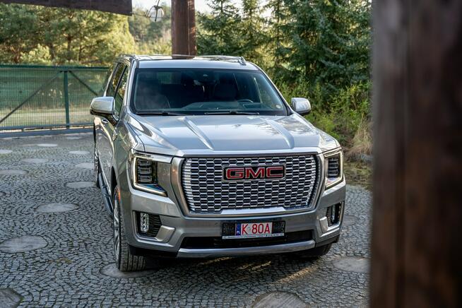 GMC Yukon XL Denali 6.2 V8 426KM Jak NOWY Bogata opcja 7osob FV Bezwypadkowy