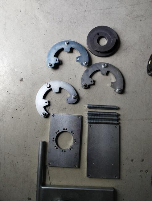 Imadło + 3 etap do CR i UI - regulacja i pomiar skoku w CR