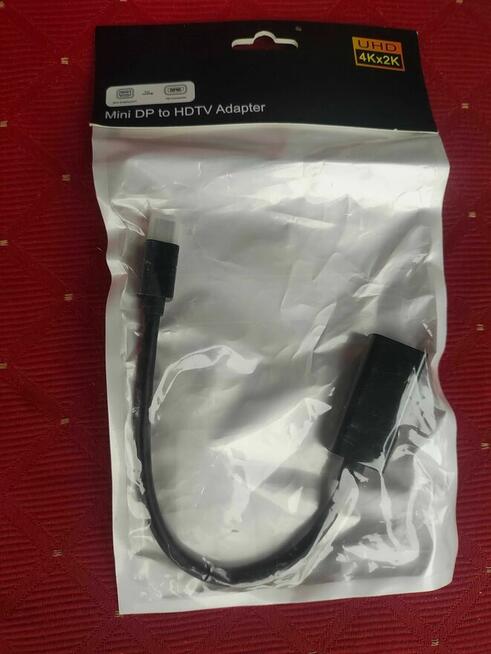 Adapter Kabel mini DisplayPort mini DP przejściówka HDMI
