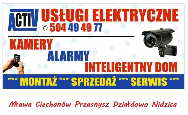 SMART HOME, INTELIGENTNY DOM MŁAWA, DZIAŁDOWO, CIECHANÓW.