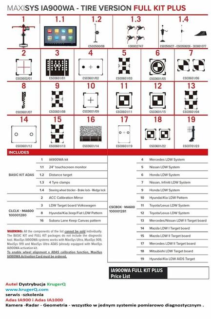 Autel MX900 tester usterek darmowa aktualizacja przez 2 lata