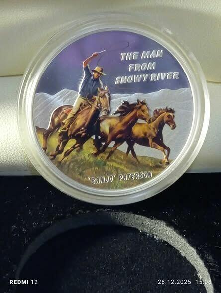 TYLKO 5000 szt !!!1oz .999 Srebrna moneta Proof 2010 Tuvalu