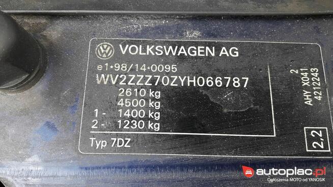 VWT4 CARAVELLE 2,5 TDI