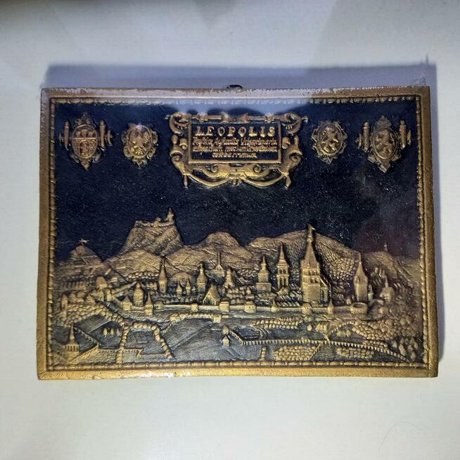 Panorama Lwowa 3D prod UKRAINA LWÓW wypalana płytka forma 10