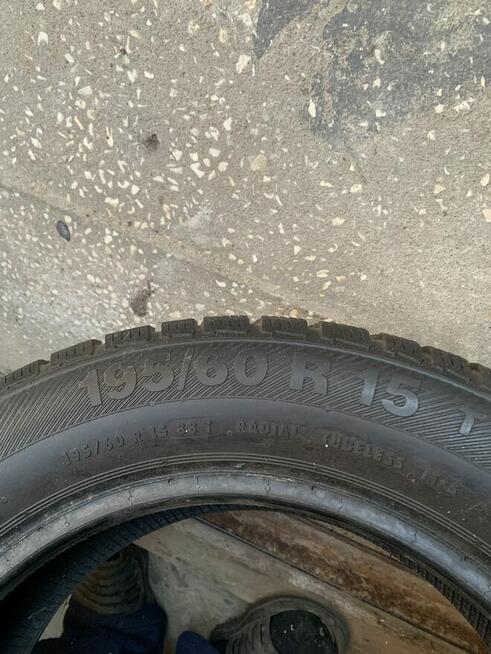 2 opony zimowe 195/60/15 sprzedam