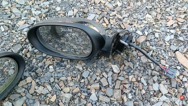 Lusterko chrom komplet Jaguar X-Type 5 pin