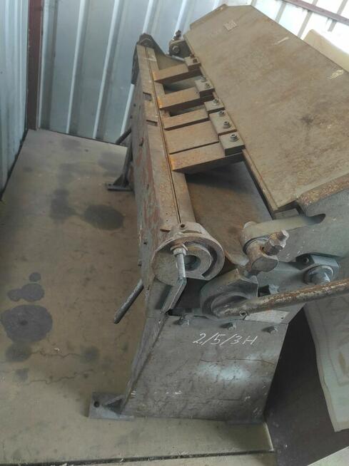 Giętarka segmentowa 1300 X 1.5 Ręczna Zaginarka