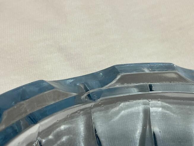 Stara popielnica popielniczka PRL Drost Ząbkowice Asteroid k