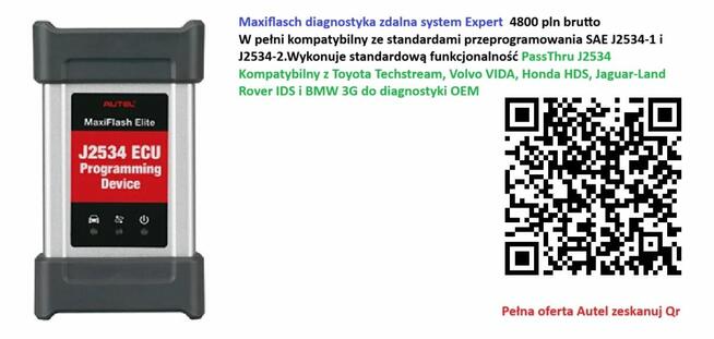 Autel MX900 tester usterek darmowa aktualizacja przez 2 lata