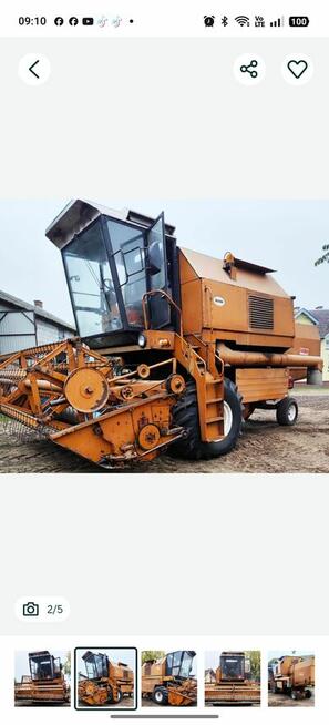 Kombaj bizon rekord z058