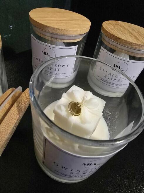 Ręcznie wykonywane świece sojowe