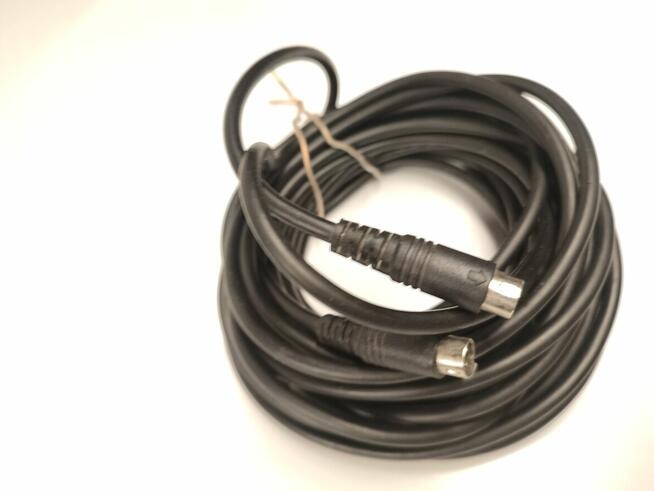 Kabel s-video 10 metrow dwie wtyczki męskie -do monitoringu