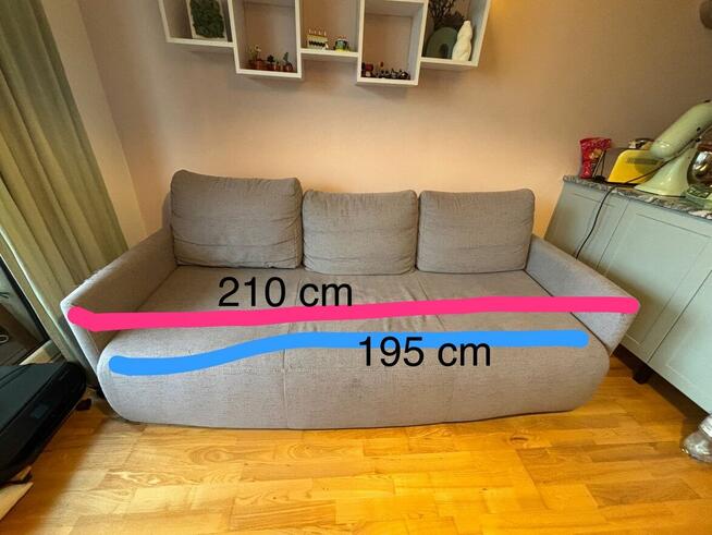 Używana kanapa Black Red White