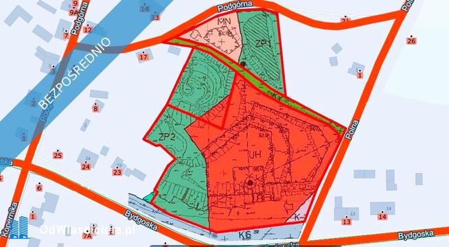 Działka na Poj. Wałeckim nad jeziorami