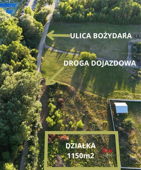 Działka inwestycyjna Poznań gm. Poznań-Stare Miasto Naramowice, Bożydara