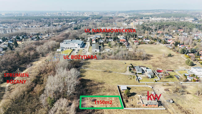 Działka inwestycyjna Poznań gm. Poznań-Stare Miasto Naramowice, Bożydara