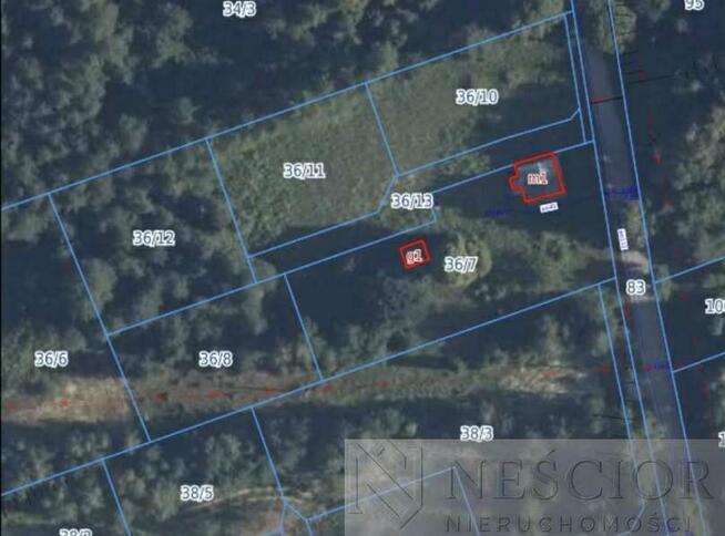 Działka 1000 m2 z WZ