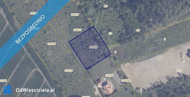 Działka 223/19 w miejscowości Warcz