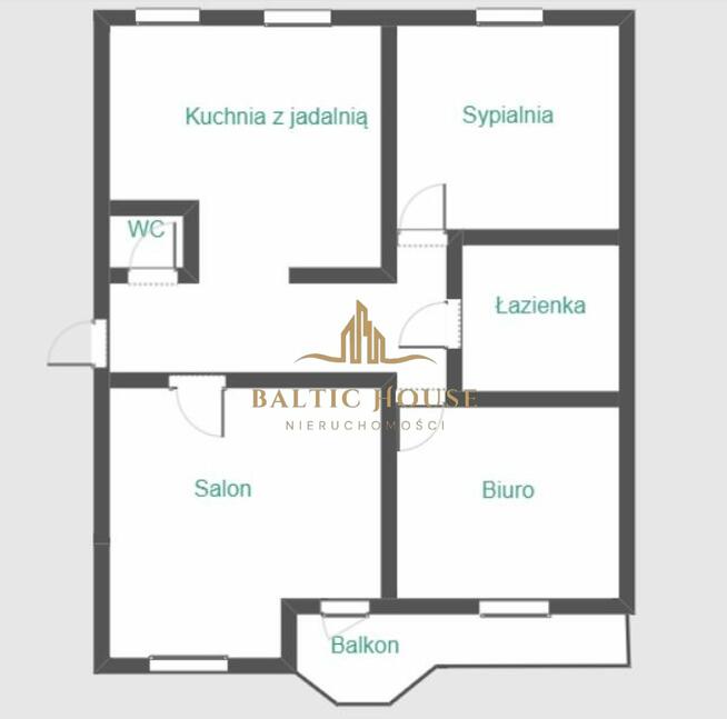 Mieszkanie Gdynia Wzgórze Świętego Maksymiliana, Górna