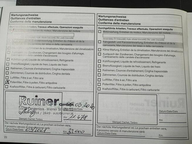 Nissan Note Pisemna Gwarancja 12 miesięcy