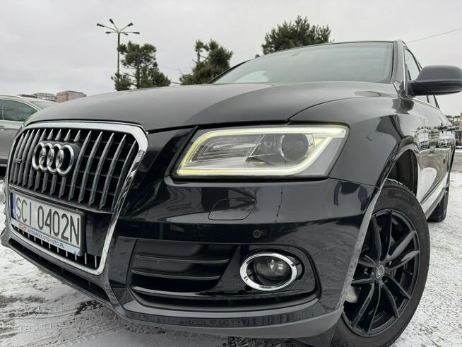 Audi Q5 Klimatronic 2-stref, Podgrz. fotele, 2 kpl. kół, Panorama, Hak