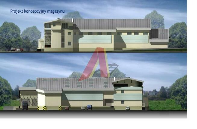 Działka usługowa Skawina Korabniki, Krakowska