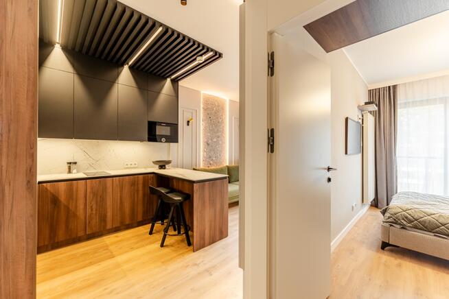 Apartament Rogowo Shellter 3p widok garaż bez pośr