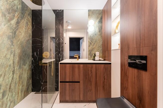 Apartament Rogowo Shellter 3p widok garaż bez pośr