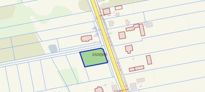 Działka budowlana Zadębie gm. Prażmów,