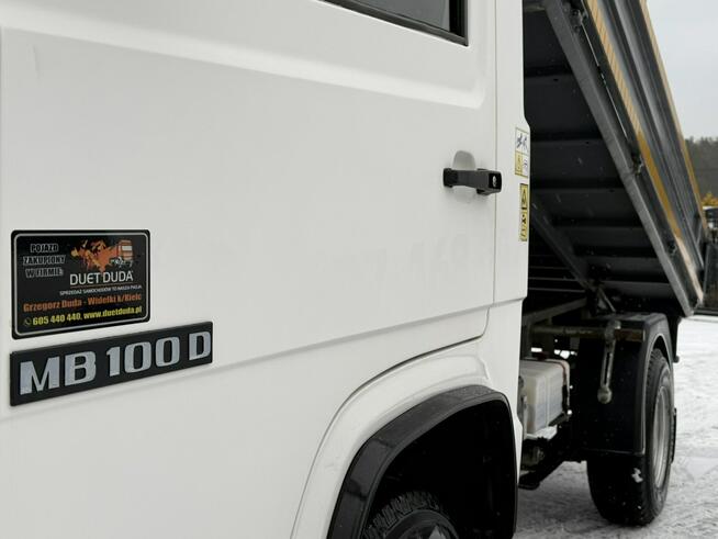 Mercedes MB 100 d 3.0 / 88KM Wywrotka Kiper 1100kg ład. na Kat B nie Canter Cabstar