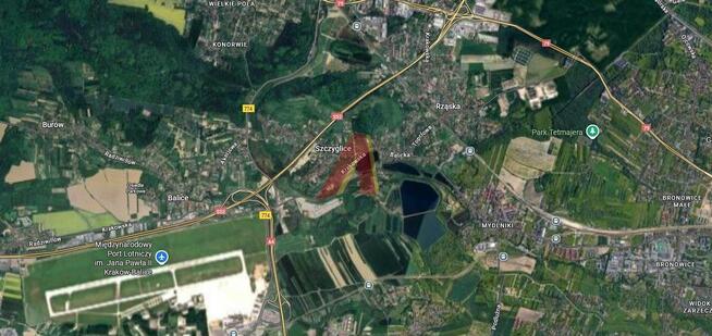 Działka usługowa Balice gm. Zabierzów, Medweckiego