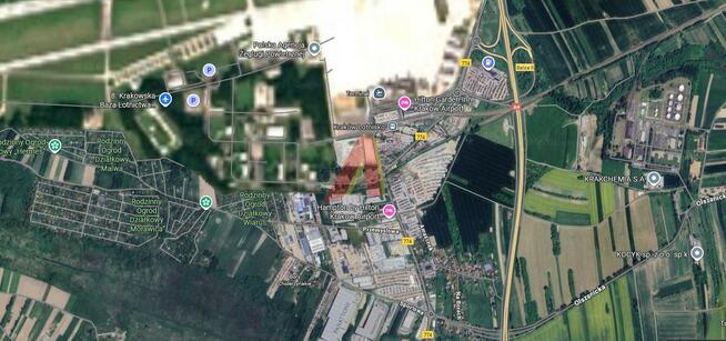 Działka usługowa Balice gm. Zabierzów, Medweckiego