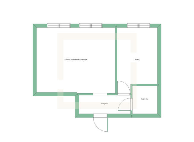 Rezerwacja - Mieszkanie 2-pokojowe z klimatyzacją