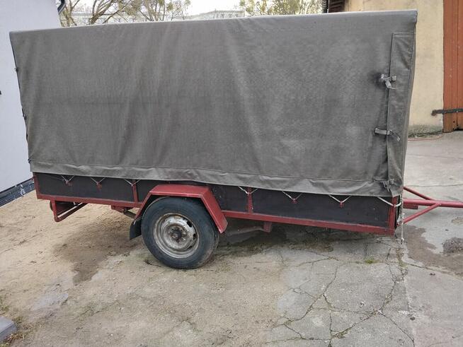 Sprzedam Przyczepka Sam wymiary 275cm×130×135 zarejestrowana