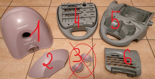 Zelmer Meteor 2 typ;400.5.E00E H / CZĘŚCI !!!