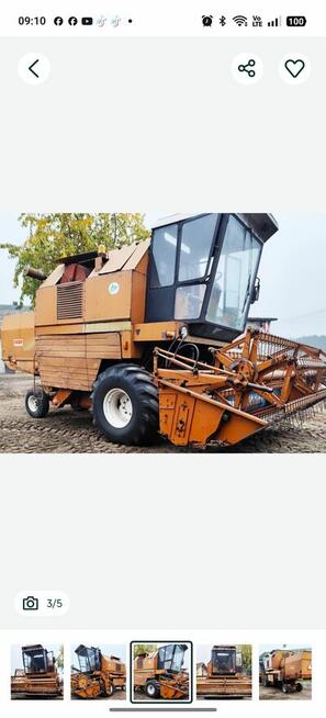 Kombaj bizon rekord z058